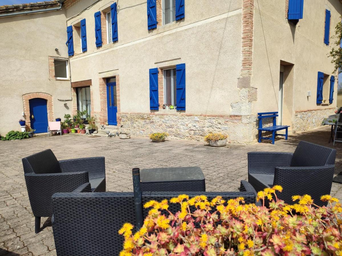 Relais De La Poste Ch Rose Bed and Breakfast Monclar-de-Quercy Buitenkant foto
