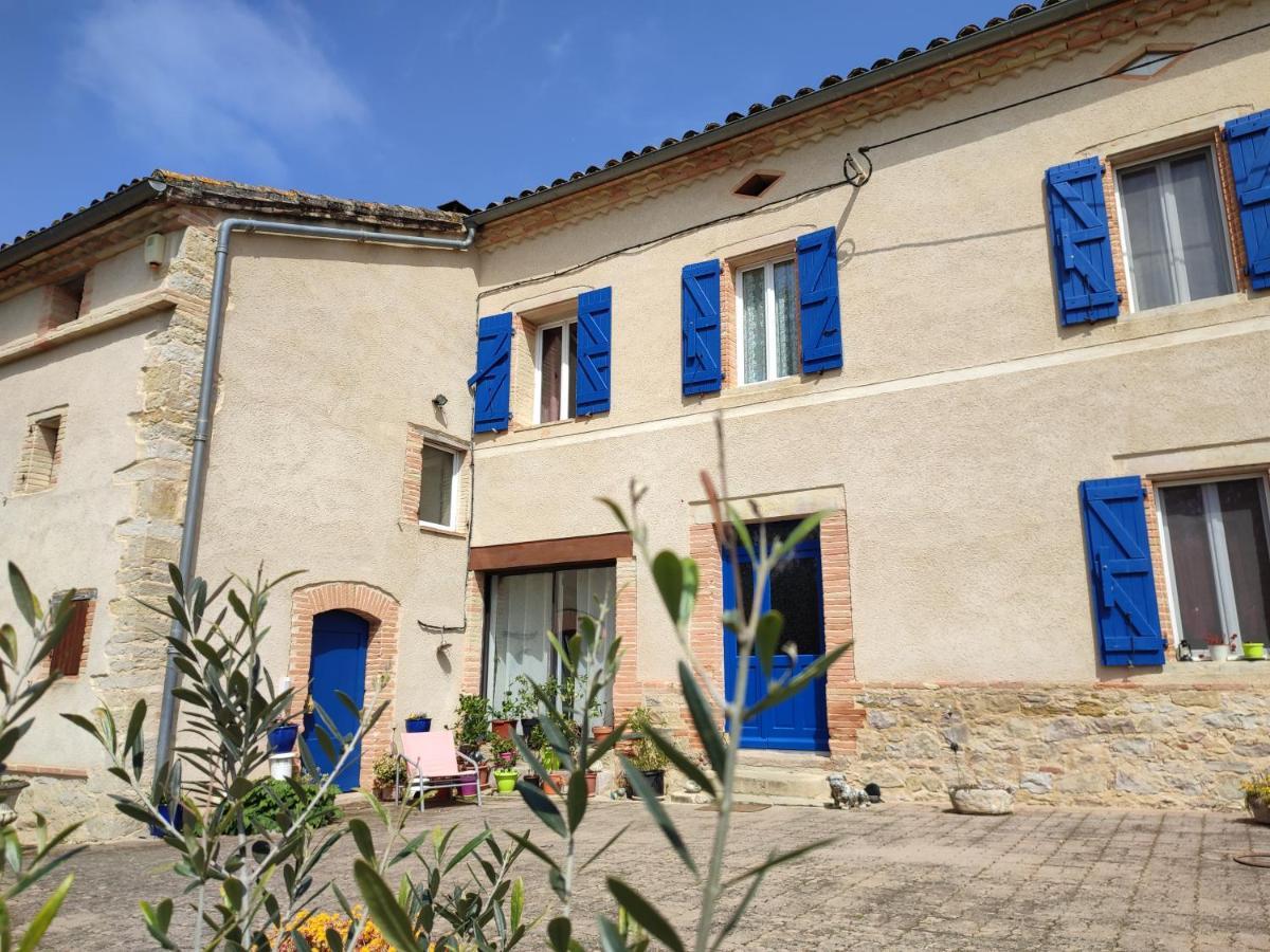 Relais De La Poste Ch Rose Bed and Breakfast Monclar-de-Quercy Buitenkant foto