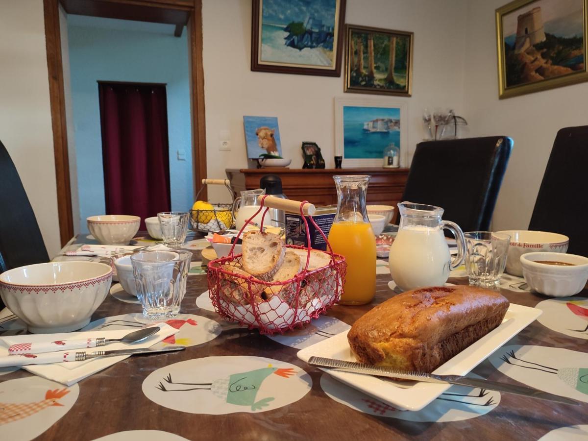 Relais De La Poste Ch Rose Bed and Breakfast Monclar-de-Quercy Buitenkant foto